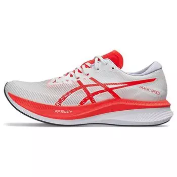 Asics Magic Speed 3 White Sunrise Red
