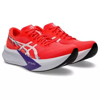 Asics MAGIC SPEED 4 Беговые Размер 600 Размер 2E Обувь, 1011B875, Мужские, (Ярко-красный/Белый), 24,5 см,
