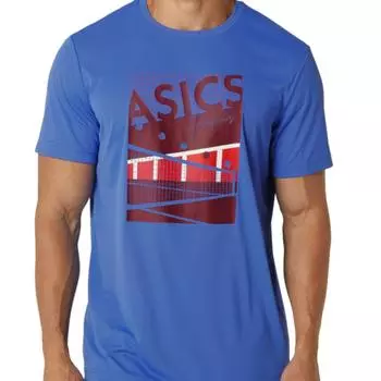 Asics Man Gs Graphic Tee 2041a284403 ShorT Sleeve T shirT 095/2041A284403