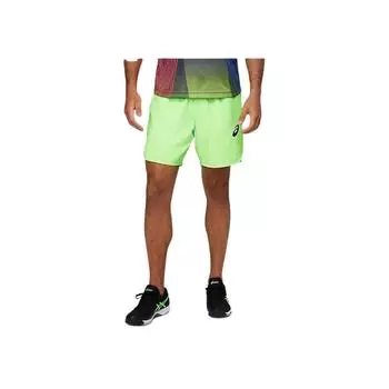 Asics Match 7 Sports Simple Quick-Dry Breathable Casual Shorts Men Shorts Green 2041A135-301 L