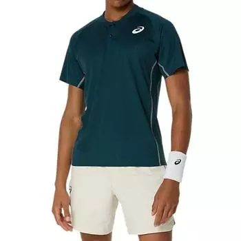 Asics Match Actibreeze Fashion Comfortable Sports Breathable Short Sleeve T-Shirt Men Tops Saxon-Green 2041A322-300 S