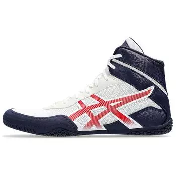 Asics Matcontrol 3 белые классические красные мужские кроссовки 1081A053-101 43.5