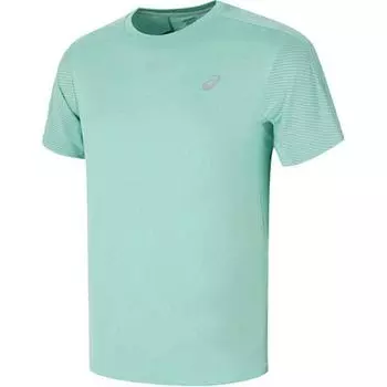 Asics Mens Comfortable Soft Pullover Round Neck Short Sleeve T-Shirt Men Tops Blue 2011D326-300 L