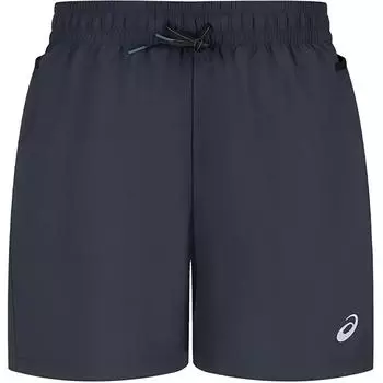 Asics Mens Running Logo Moisture-Wicking Quick-Dry Reflective Sports Shorts Men shorts Black 2011D328-001 2XL