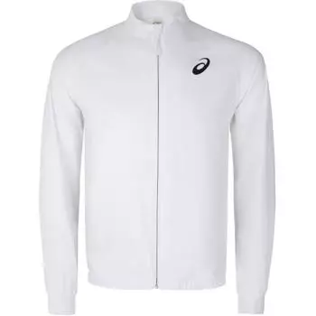 Asics Mens Tennis Series Fashion Versatile Quick-Dry Stand Collar Zipper Jacket Men jackets White 2041A336-100 S