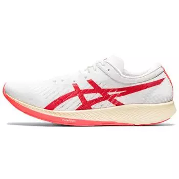 Asics Metaracer White Sunrise Red