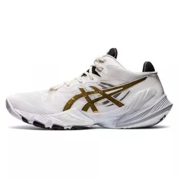 Asics Metarise Running Shoes White/Gold 42