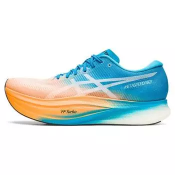 Asics Metaspeed Sky+ Orange Pop Island Blue 43.5
