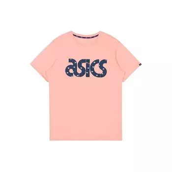 Asics Мягкая удобная повседневная футболка с круглым вырезом и коротким рукавом для мужчин, розовая 2191A333-701 L