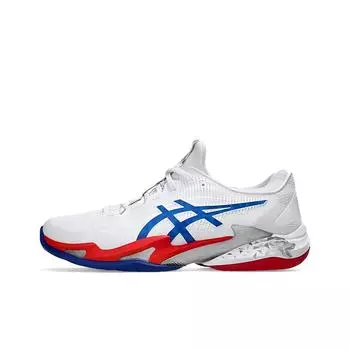 Asics Мужские кроссовки Court FF 3 Novak Paris белые Asics-Blue 1041A480-100 40.5