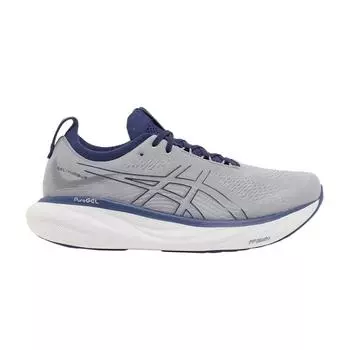 Asics Мужские кроссовки Gel Nimbus 25 Sheet Rock Indigo Blue Серые 1011B547-021 39