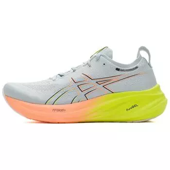 Кроссовки мужские ASICS Gel Nimbus 26 Paris Blue Cool-Grey Safety-Yellow 1011B928-750 40.5