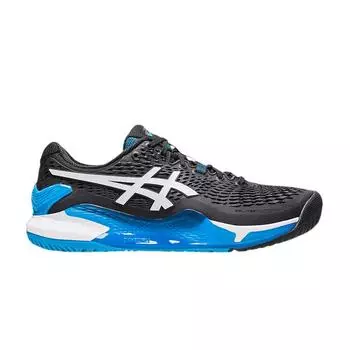 Asics Мужские кроссовки Gel Разрешение 9 Черные Синие Белые 1041A330-001 41.5