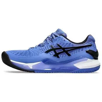 Asics Мужские кроссовки Gel Разрешение 9 Clay Sapphire Черные Синие 1041A375-401 44