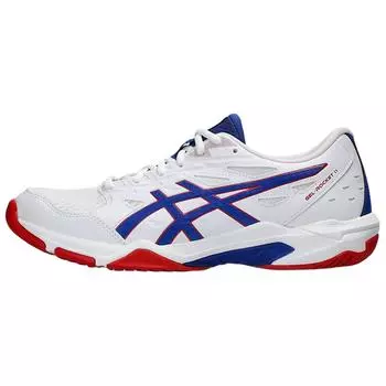 Asics Мужские кроссовки Gel Rocket 11 Бело-синие 1073A065-105 37