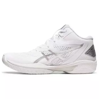 Asics Мужские кроссовки Gelhoop V15 4E широкие белые из чистого серебра 1063A062-100 42