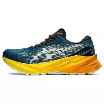 ASICS Novablast 3 TR Nature Bathing - Мужские кроссовки золотисто-желтые синие 1011B568-750 42.5
