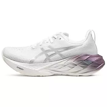 Asics Novablast 4 Platinum Real White Pure Silver Women s 40