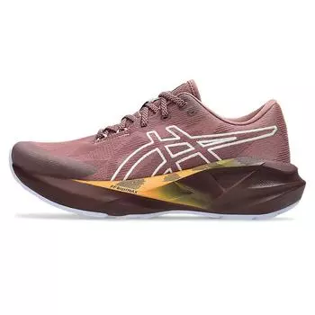 Asics NOVABLAST 5 Износостойкие Дышащие Низкие кроссовки для бега Женские Коричневый Красный 36