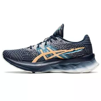 ASICS Novablast Pixel Noise - Женские кроссовки цвета французского синего шампанского 1012B006-400 35.5