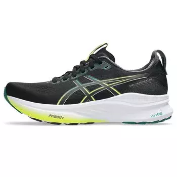 Asics Официальный магазин Эксклюзив 32 Беговые кроссовки Размер 2E Зеленый GEL-KAYANO Мужские 26.5 Черный/Яшма