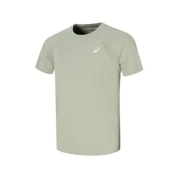 Asics Reflective Moisture-Wicking Quick-Dry Running Crew Neck Solid Color Short Sleeve T-Shirt Men Tops 2031F359-300 XL