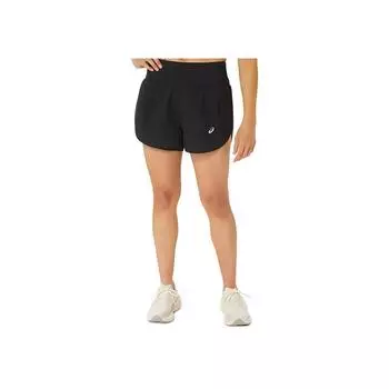 Asics Road 3.5In Shorts Comfortable Soft Breathable Sports Shorts Women shorts Black 2012C965-001 S