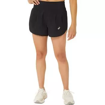 Asics Road 3.5In Shorts Comfortable Soft Breathable Sports Shorts Women shorts Black 2012C965-001 M