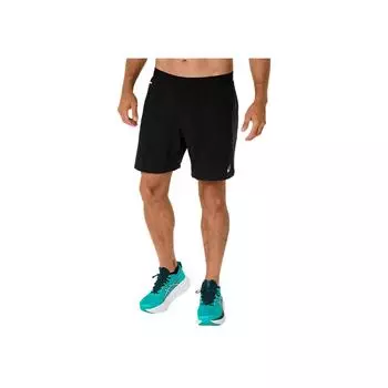 Asics Road 7In Short Actibreeze Comfortable Soft Skin-Friendly Versatile Outdoor Casual Shorts Men shorts Black 2011D248-001 L
