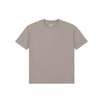 Asics Round Neck Casual Sports Short Sleeve Printed T-Shirt Unisex Tops Gray 2203A209-250 XL