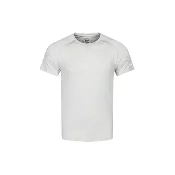 Asics Round Neck Comfortable Moisture Wicking Breathable Short Sleeve T-Shirt Men Tops Gray 2031D786-021 S