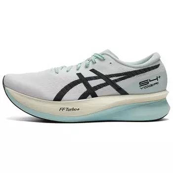 Asics S4+ Yogiri белые черные аквамариновые унисекс кроссовки серые 1013A158-100 40.5