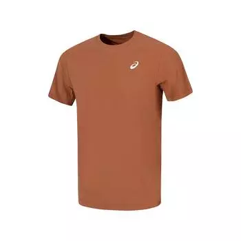 Asics Серия Techplus Удобный пуловер Спортивная футболка с коротким рукавом Мужские топы Оранжевый 2011D331-800 L