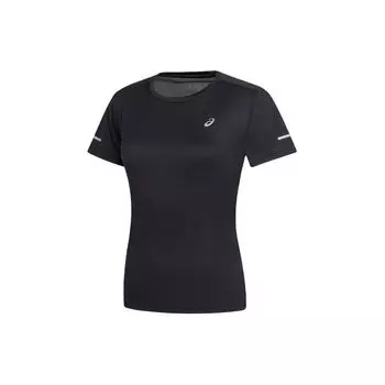 Asics Soft And Comfortable Round Neck Pullover Short Sleeve T-Shirt Women Tops Black 2012C903-001 S