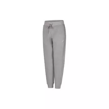 Asics Solid Color Drawstring Knit Sports Pants Women bottoms Light-Gray 2032C926-020 XL