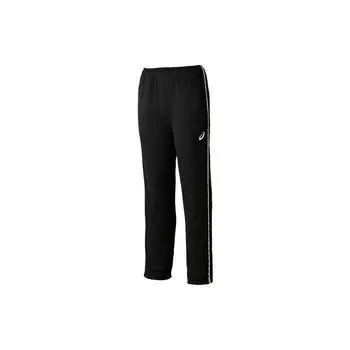 Asics Solid Color Elastic Straight Leg Knitted Sports Pants Men bottoms Black 2031D812-001 L