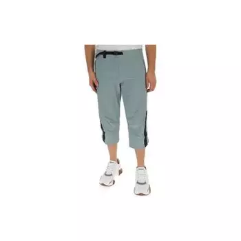Asics Solid Color Lace-Up Loose Straight Leg Knit Sports Pants Men bottoms Blue 2011A765-020 S