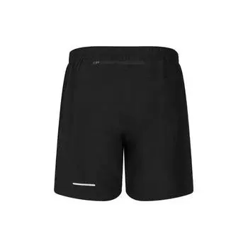 Asics Твердые дышащие удобные спортивные повседневные шорты со средней талией, мужские брюки, черные 2011D048-001 M