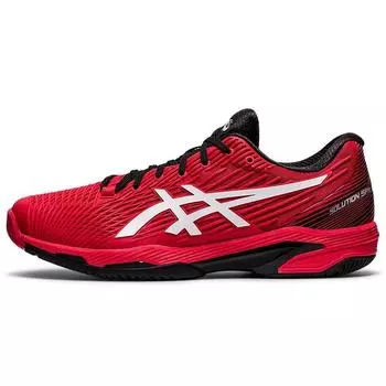 ASICS Solution Speed FF 2 Электрические красные мужские кроссовки белые 1041A182-601 41.5
