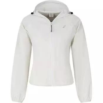 Asics Спортивная серия Lifestyle с капюшоном реглан удобная куртка женская куртка белая 2012D248-100 XL