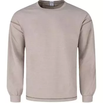 Asics Sports Lifestyle Series American Retro Soft Comfortable Crew Neck Long Sleeve Sweatshirt Unisex sweatshirt Gray 2203A311-250 M