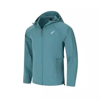 Asics Sports Lifestyle Series Brand Logo Fashion Simple Breathable Hooded Jacket Men Jacket Blue 2011D327-400 XL