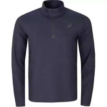 Asics Sports Lifestyle Series Logo Quick-Dry Warm Breathable Long Sleeve T-Shirt Men Tops Deep-Blue 2011D324-500 M