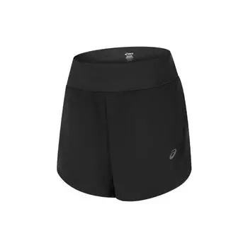 Asics Sports Lifestyle Series Logo Sun Protection Anti-Ultraviolet High-Waisted Sports Shorts Women shorts Black 2012D258-001 M