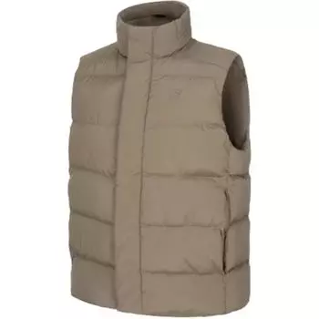 Asics Sports Lifestyle Series Stand Collar Warm Versatile Vest Men vest Brown 2031F149-201 M