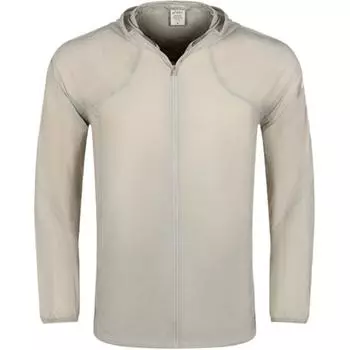 Asics Sports Lifestyle Series Sun Protection Hooded Zipper Comfortable Solid Color Lightweight Breathable Jacket Men jackets Light-Khaki 2011D200-300 M
