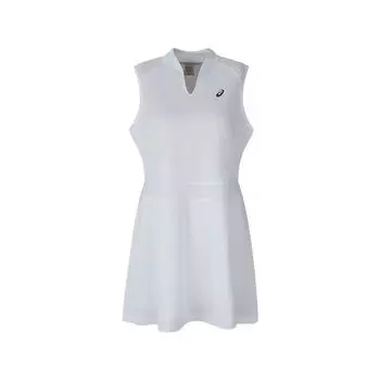 Asics SS25 Casual Fashion Breathable Tennis Sleeveless Dress Women dresses White 2042A372-101 L