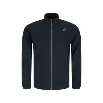 Asics SS25 Серия Спортивный Образ Жизни Логотип Модный Удобный Универсальный Куртка с Воротником-Стойкой Дышащая Мужская Куртка Черный 2031F118-001 L
