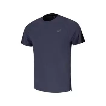 Asics SS25 Sports Lifestyle Series Fashion Versatile Skin-Friendly Breathable Short Sleeve T-Shirt Men Tops Deep-Blue 2031F116-500 M