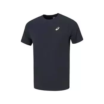 Asics Techplus Quick-Dry Breathable Moisture-Wicking Comfortable Pullover Sports Short Sleeve T-Shirt Men Tops Black 2011D331-001 XL